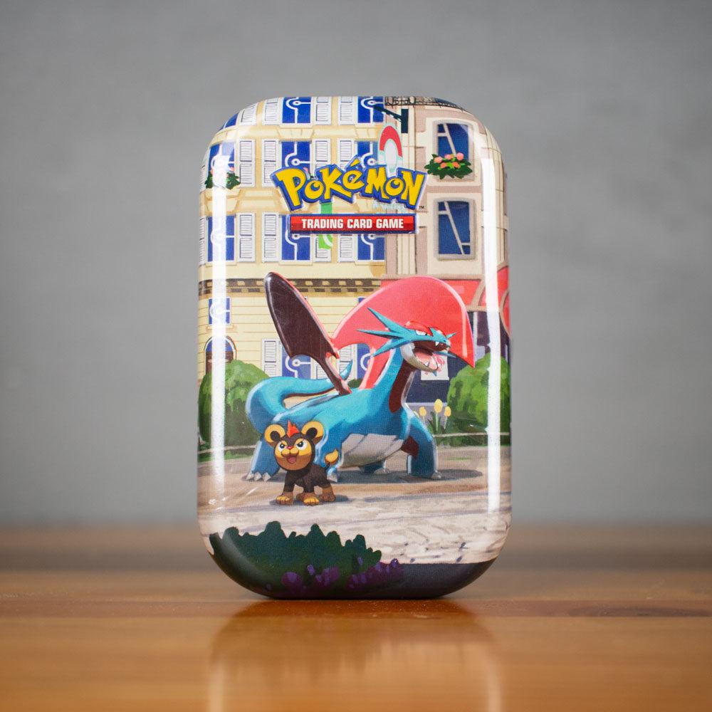 Pokémon Lumiose City Mini Tin – Salamence & Litleo