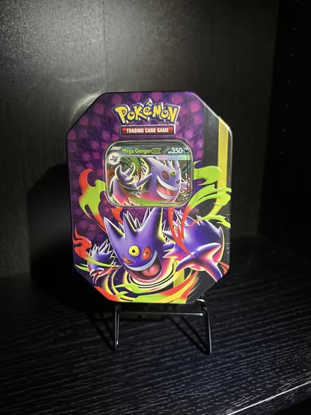 Pokémon Mega Evolution Tin – Mega Gengar ex / Mega Gardevoir ex
