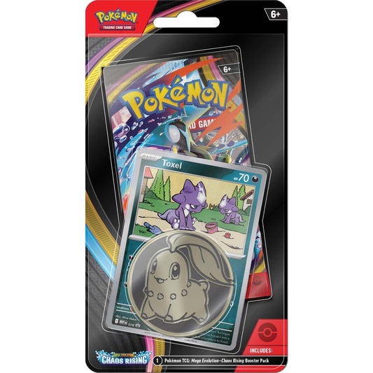 Pokémon Chaos Rising Single Pack Blister – Toxel Promo