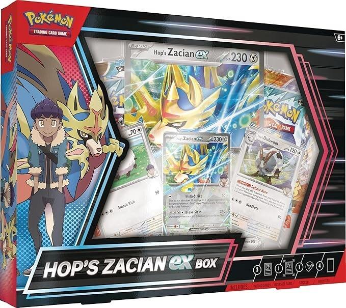 Pokémon Hop's Zacian ex Box